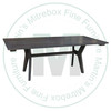 Oak Avenue Solid Top Pedestal Table 48''D x 84''W x 30''H