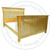 Maple Single Mission SpIndle Bed