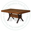 Oak Millwright Solid Top Pedestal Table 42''D x 96''W x 30''H