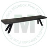 Maple Maxwel Bench 16''D x 84''W x 18''H