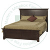 Oak Hudson Valley King Bed With Low Footboard