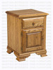 Wormy Maple Country Lane Night Stand 1 Drawer 1 Door 18''D x 20''W x 28''H