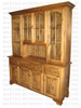 Wormy Maple Country Lane Hutch And Buffet 18''D x 66''W x 83''H