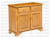 Wormy Maple Country Lane Buffet 18''D x 40W x 34''H