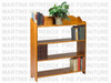 Wormy Maple Country Lane Bookcase 11''D x 36''W x 41''H