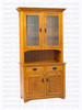 Wormy Maple Montana Hutch And Buffet 18''D x 48''W x 83''H