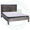 Pine Single Thornloe Wood Headboard Bed. Bed has 48'' Headboard and 14.5'' Footboard. Bed Dimensions 44'' Wide x 78.5'' Deep x 48'' High. ( Texture : Smooth Sanded. )
