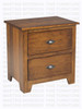 Pine Lakeview Nightstand 2 Drawers 18''D x 26''W x 28''H