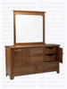 Oak Lakeview Dresser 8 Drawers 18''D x 36''H x 64''W