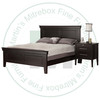 Maple Stockholm King Bed With Low Footboard
