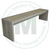 Maple Warehouse Bench 15''D x 48''W x 18''H