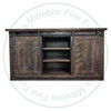 Oak Homestead Barnboard 2 Drawer Sideboard 19'' Deep x 72'' Wide x 42'' High