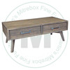 Oak Avenue Coffee Table 24'' Deep x 48'' Wide x 18'' High With 2 Drawers