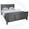Wormy Maple Queen Kennaway Shaker Bed With 46'' Headboard 26'' Footboard