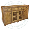 Wormy Maple Century Sideboard 18'' Deep x 72'' Wide x 42'' High