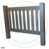 Pine Single Millwright Slat Headboard