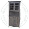 Wormy Maple Dakota Corner Hutch 18''D x 35''W x 80''H