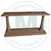 Pine Balustrade Sofa Table. Sofa Table Dimensions 16'' Deep x 60'' Wide x 30'' High. Sofa Table has 1.25'' Thick Top. ( Texture : Hand Planed Top. )
