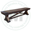 Maple Bonanza Bench 14''D x 84''W x 18''H