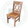 Oak Bonanza Side Chair 17'' Deep x 39'' High x 18'' Wide