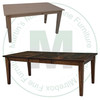 Wormy Maple Nith River Rustic Extension Harvest Table 42''D x 60''W x 30''H With 2 - 12'' Leaves