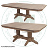 Oak Urban Classic Double Pedestal Table 42''D x 60''W x 30''H With 2 - 12'' Leaves