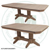 Oak Urban Classic Double Pedestal Table 42''D x 96''W x 30''H With 2 - 12'' Leaves