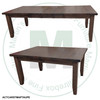 Wormy Maple Mansfield Extension Harvest Table 36''D x 72''W x 30''H With 3 - 12'' Leaves