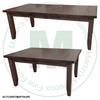 Wormy Maple Mansfield Extension Harvest Table 42''D x 60''W x 30''H With 2 - 12'' Leaves