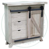 Pine Rustic Hamilton Slim Line 1 Wood Door 3 Drawer Entertainment Unit