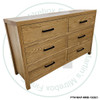 Maple Tanner 6 Drawer Dresser