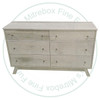 Maple Xander 6 Drawer Dresser