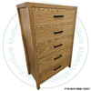 Oak Tanner 5 Drawer Chest Of Drawers