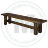 Maple Stokenham Bench 14''D x 48''W x 18''H