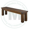Wormy Maple Grimshaw Bench 14''D x 42''W x 18''H