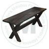 Maple Muskoka Bench 16''D x 90''W x 18''H