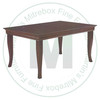 Oak French Riviera Solid Top Harvest Table 36''D x 48''W x 30''H