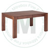 Maple Mannheim Solid Top Harvest Table 36''D x 48''W x 30''H And 2 - 16'' Extensions