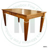 Oak Gateway Solid Top Harvest Table 36''D x 48''W x 30''H Table