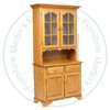 Wormy Maple Lancaster Hutch And Buffet 41''W x 82''H x 20''D