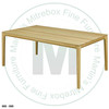 Maple Narvik Extension Harvest Table 48''D x 60''W x 30''H With 3 - 12'' Leaves