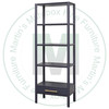 Maple Vista Server 15''D x 38''W x 80''H