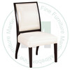 Maple Tasman Side Chair With Fabric Seat