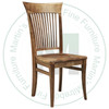 Maple Cardinal Side Chair With Wood Seat