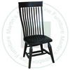 Maple Oxford Side Chair With Wood Seat