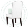 Maple Royal Canadian Side Chair With Leather Seat