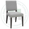 Oak Salwick Side Chair With Fabric Seat