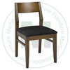 Oak Stanford Side Chair With Fabric Seat