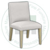 Oak Baza Side Chair With Fabric Seat