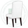 Wormy Maple Royal Canadian Side Chair With Fabric Seat